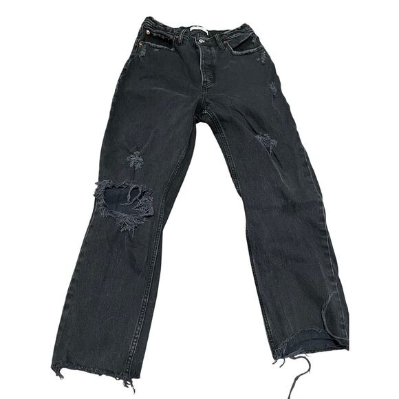 Abercrombie and Fitch High rise dad jean - Picture 1 of 5